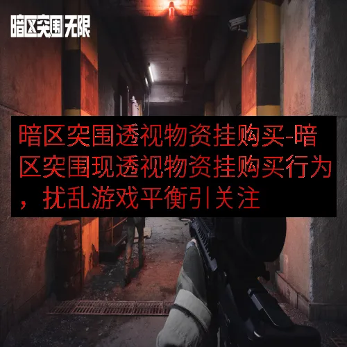暗区突围透视物资挂购买-暗区突围现透视物资挂购买行为，扰乱游