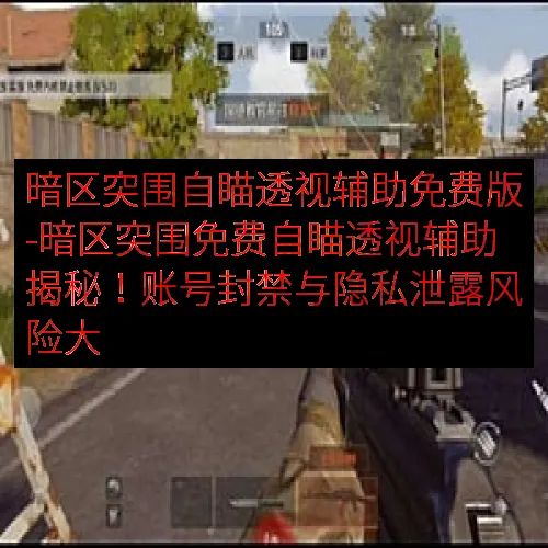 暗区突围自瞄透视辅助免费版-暗区突围免费自瞄透视辅助揭秘！账